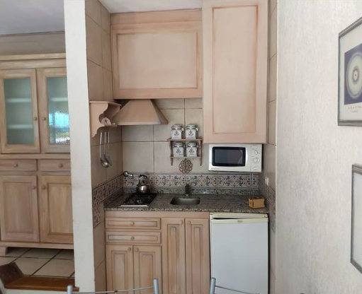 Cocina de la cabaña